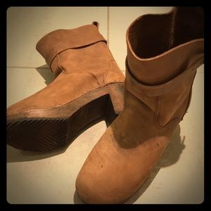 Cape Clogs Suede Booties